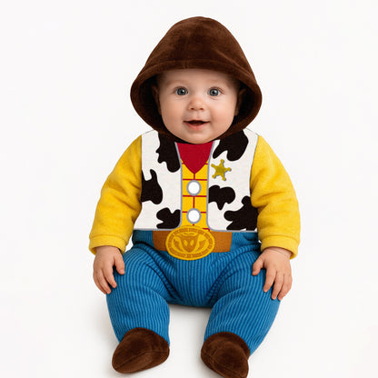 Mamelucos Con Gorro Bordado Disney Toy Story Para Bebé